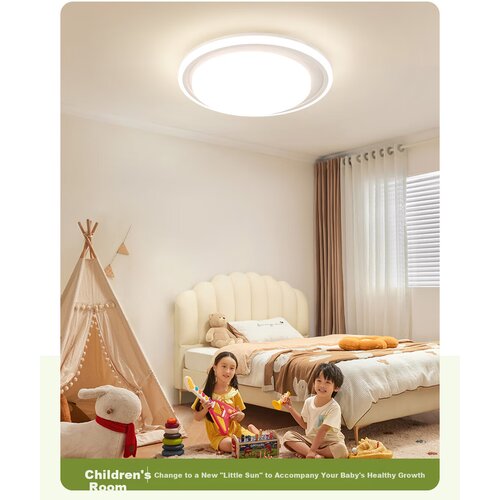  NVC Bai Youran Plafonska lampa LED, 60 W, Bela Slike