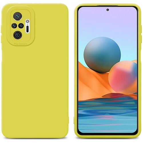 Cadorabo Ohi&scaron;je, združljiv s Xiaomi v tekočini rumeni - za&scaron;čitni pokrov, narejen iz fleksibilnega silikona TPU, (20596589) Cene