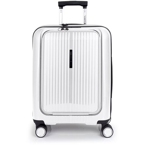 Gabol Brooklyn kabinski kofer (carry-on) | pregrada za laptop | bela | polipropilen Cene