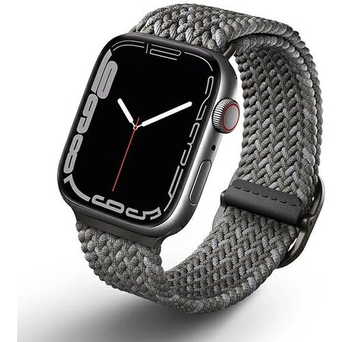 Uniq aspen pleteni pas za apple watch 1 2 3 4 5 6 7 8 se 44/42/45MM siva, (21910378) Cene