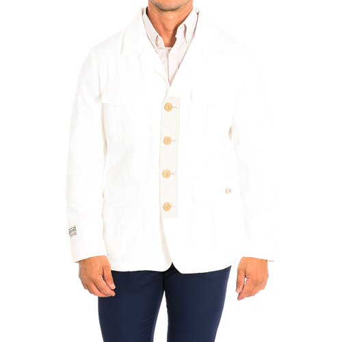 La Martina Jakne & Blazerji TMJ001-TW408-00002 Bela Cene