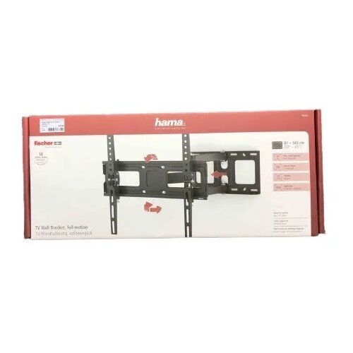 Nosac HAMA za TV do 65in, 3 zgloba, crni Slike