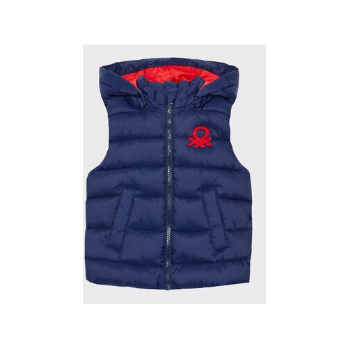 United Colors Of Benetton Telovnik 2WU0GJ003 Mornarsko modra Regular Fit Slike