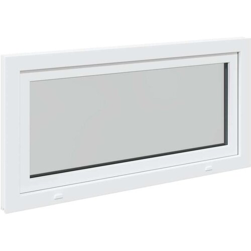  Prozor za podrum RISOR Bijeli 120 x 60 cm PVC i staklo - Bijeli 120 x 60 cm (trostruki sloj) Nagibanje i okretanje lijevo Slike