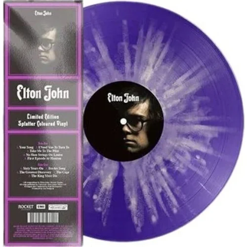 Elton John (Purple Splatter Coloured) (LP)