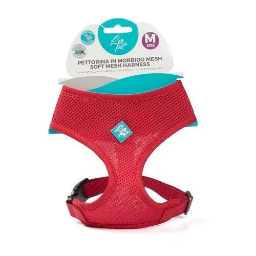 Leopet mesh am najlon xs crveni 18-23cm / 28-33cm Cene