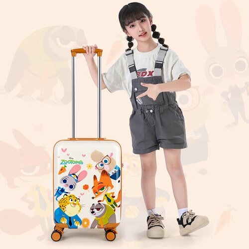  Mesuca x Disney Dečiji kofer, 45.7 cm, Beli Cene