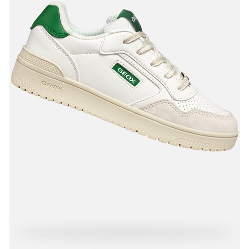 Geox White boys' sneakers Washiba - Boys Cijene