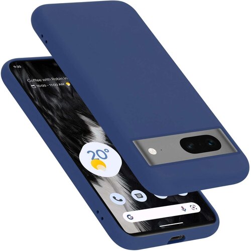 Cadorabo Ohišje je združljivo z Google PIXEL 7 in tekoča modra - Zaščitni ovitek iz prožnega silikona TPU, (20860285) Cene
