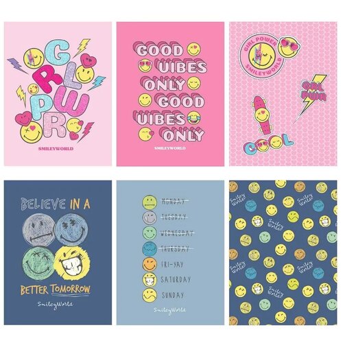  Zvezek Smiley A4 črte (z robom) Cene