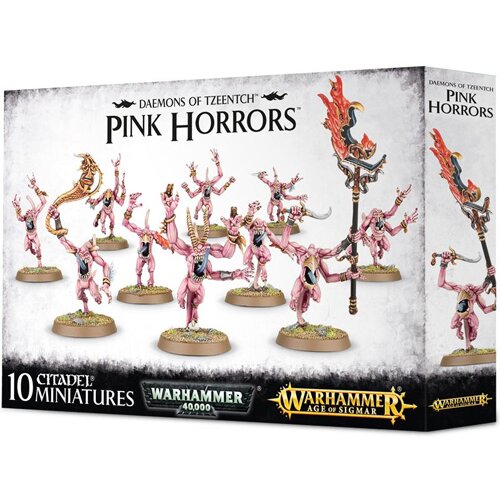 Games Workshop daemons of tzeentch pink horrors Slike