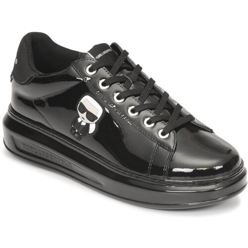 Karl Lagerfeld Nizke superge KAPRI Ikon Shine Lo Unlined Črna Slike