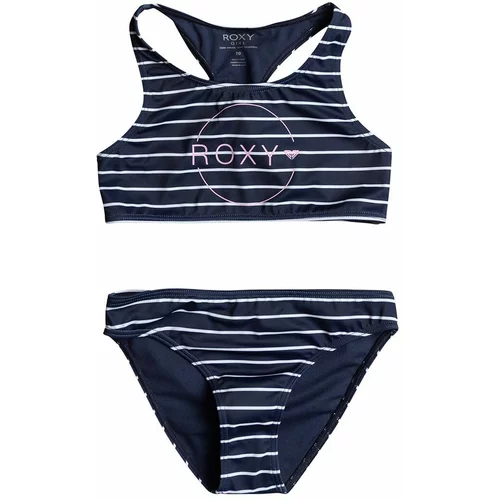 Roxy Dječji dvodijelni kupaći kostim BICOASIC STRI boja: tamno plava