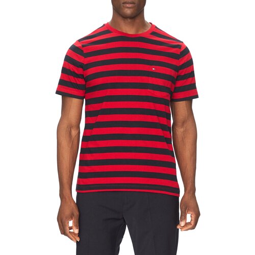 Tommy Hilfiger Majice s kratkimi rokavi MW0MW37283 Modra Cene