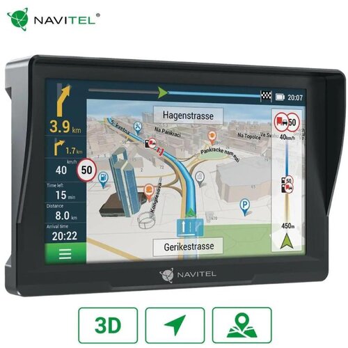 Navitel Navigacija GPS za tovornjak E777 7", 3D prikaz Cene