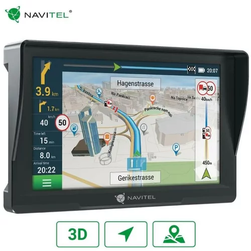 Navitel Navigacija GPS za tovornjak E777 7", 3D prikaz