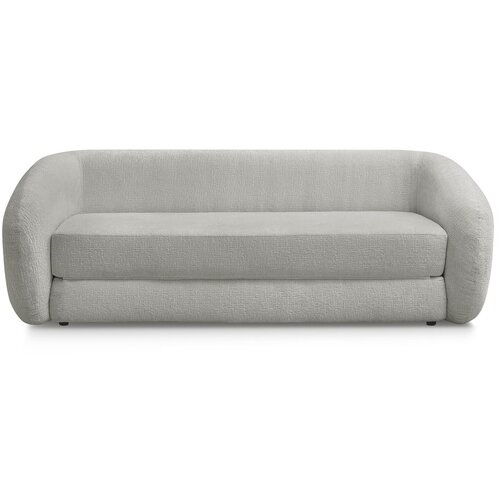 Bobochic Paris Svijetlo siva sklopiva sofa od šenila 228 cm Neyo – Cijene