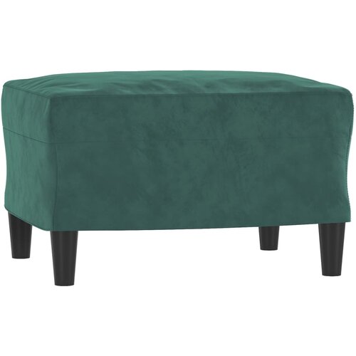  3-dijelni set sofa s jastucima tamnozeleni bar&amp;scaron;unasti Slike