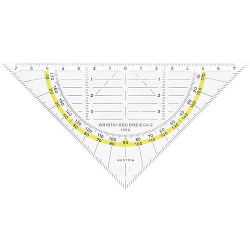 Aristo geotrikotnik 160mm AR1552 Slike