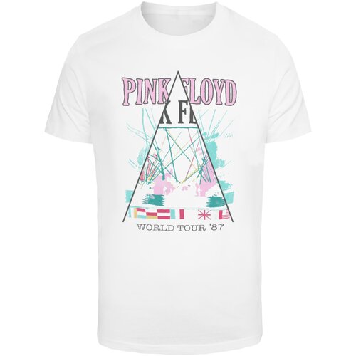 Merchcode Men's T-shirt Pink Floyd World Tour 87 white Cijene