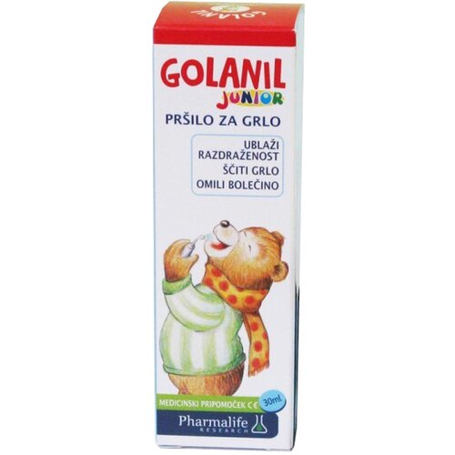 Fitobimbi golanil, pr&amp;scaron;ilo za grlo - 30ml rdeča/bela Slike