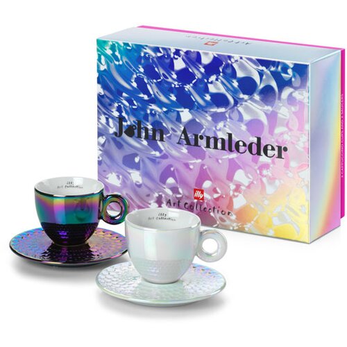 Illy Skodelice John Armleder - 2 skodelici za cappuccino Slike