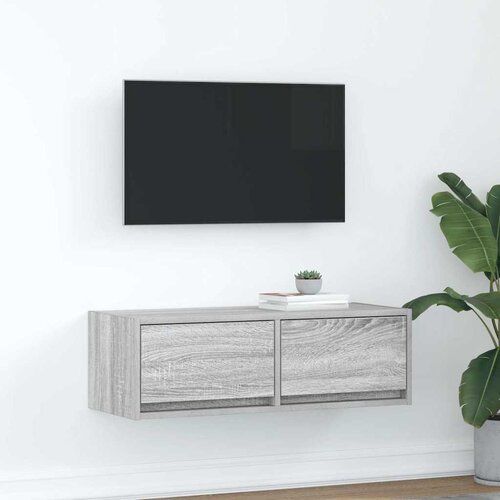 TV ormarić boja hrasta sonome 80x31x25,5 cm konstruirano drvo Cijene