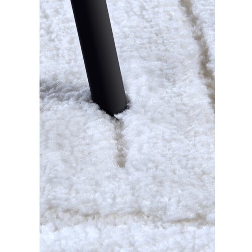 Elle Decoration Bijeli okrugao tepih &amp;oslash; 160 cm Panglao New York White &amp;ndash; Slike