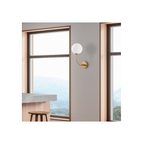 Opviq vall lamp zidna zlatna lampa Sferıs 15030 Slike