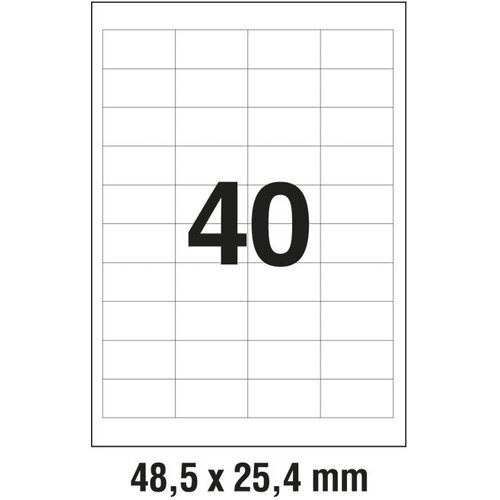  ETIKETE ILK 48,5X25,4MM PK100L ZWECKFORM 3657 Cijene