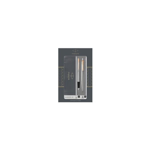 Parker Set za pisanje Jotter Duo GT, FP+BP, srebrni Slike