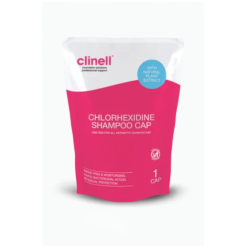  Clinell, kapa s šamponom s 2% klorheksidinom