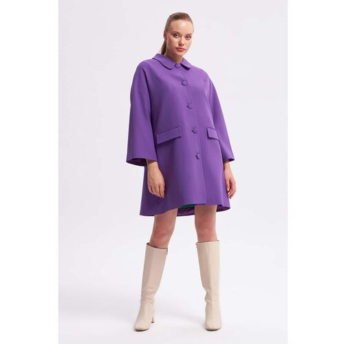 Gusto Baby Collar Kaftan - Purple Cene