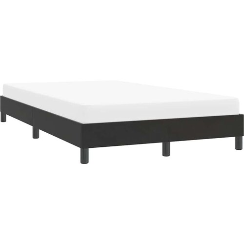 VidaXL Okvir kreveta bez madraca crni 120x210 cm bar&amp;scaron;un Slike
