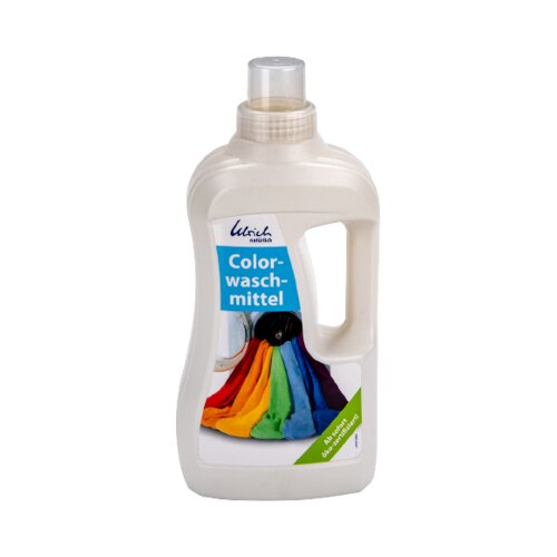 Ulrich nat&amp;uuml;rlich Tekoči detergent za barvno perilo - 1 l Slike