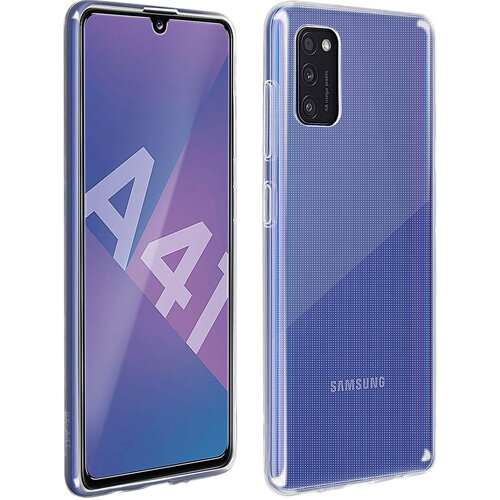 AVIZAR Za&scaron;citni paket za Samsung Galaxy A41: ovitek iz kaljenega stekla iz silikonskega gela - prozoren, (20599804) Cene