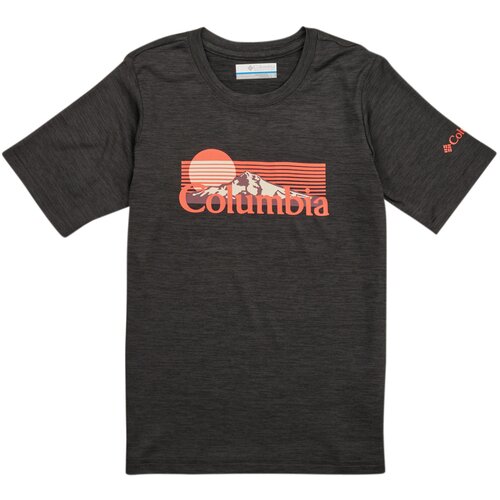 Columbia Majice s kratkimi rokavi Mount Echo Short Sleeve Graphic Shirt Siva Cene