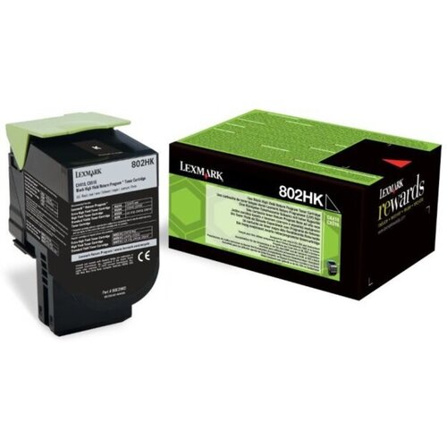 Lexmark 802HK toner cartridge 1 pc(s) Original Black Cijene
