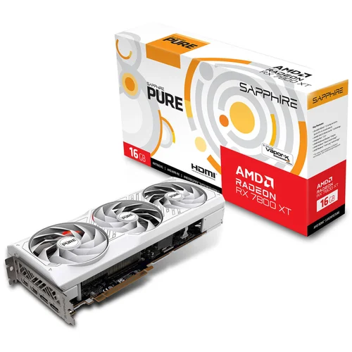 Sapphire Radeon RX 7800 XT PURE GAMING OC 16GB