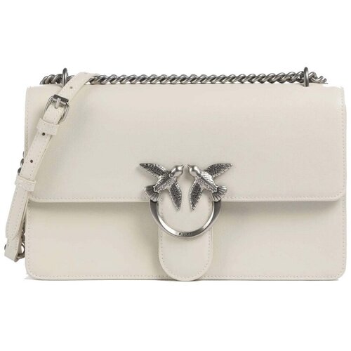 Pinko Torbe za čez ramo LOVE ONE MINI ST. CL VI Bela Slike