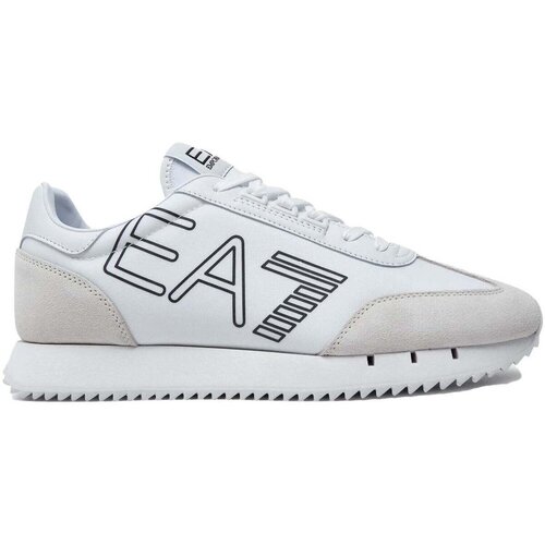 Ea7 Emporio Armani Vintage Trainers White/Black Bijela Slike