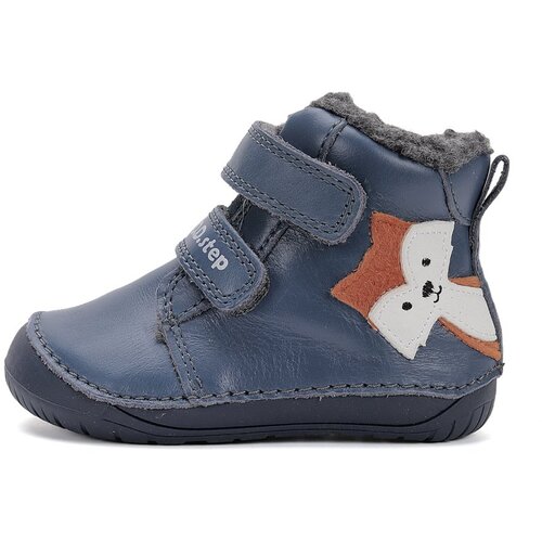 DD Step čevelj gležnjar W070-52301 podložen BAREFOOT F bermuda blue 20 Cene