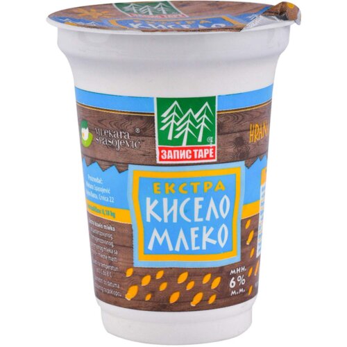 Zapis Tare Ekstra kiselo mleko 6%mm 180g Cene