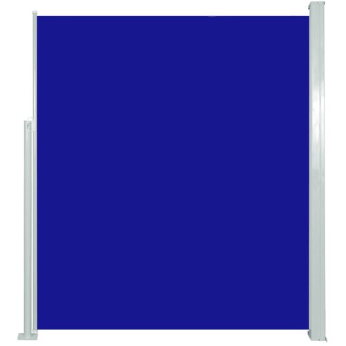 Maison Chic Zložljiva stranska tenda - Senčniki 160 x 500 cm modra, (22039491) Slike
