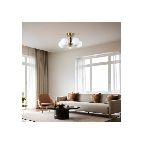 Opviq luster Pablo, 45 cm, IP20, zlatna boja Slike