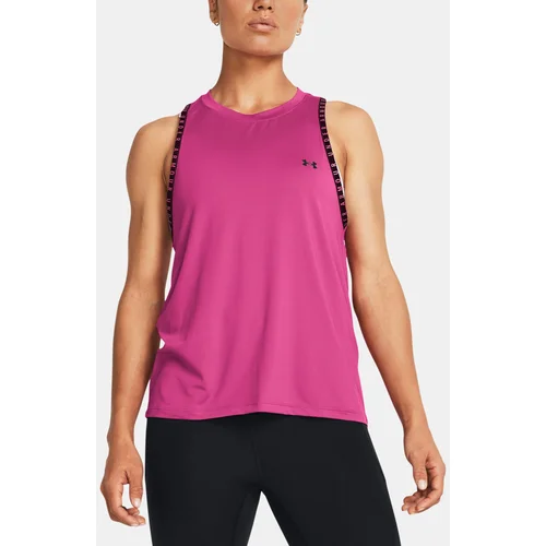 Under Armour Tank Top Knockout Novelty Tank-PNK - Women