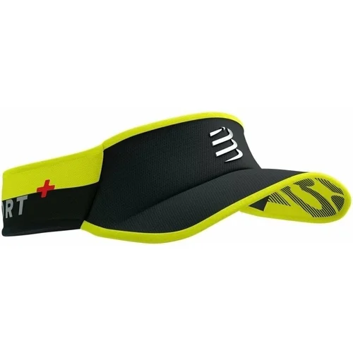 Compressport Visor Ultralight Flash Black/Fluo Yellow UNI Tekaška kapa