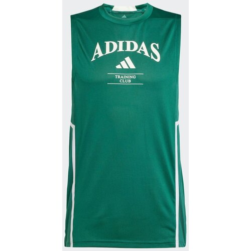 Adidas Tehnička sportska majica &amp;#039;D4T HERITAGE&amp;#039; zelena / bijela Slike