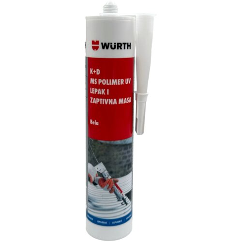 W&amp;uuml;rth k+d uv lepak ms polimer beli 290ml Slike