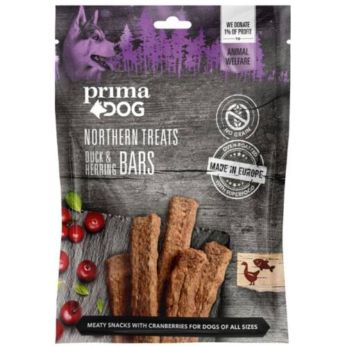  Primadog Northern Treats Duck&Herring 80g Cene